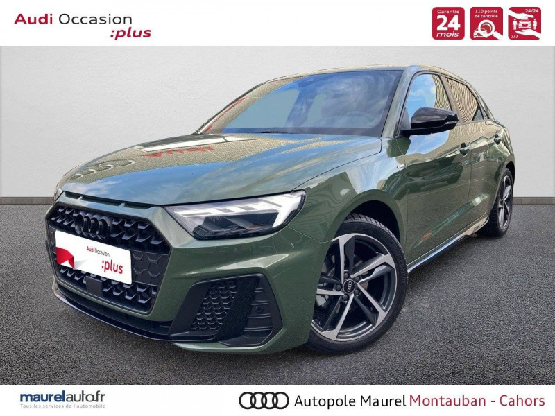 Audi A1 Sportback A1 Sportback 30 TFSI 116 ch S tronic 7 Black Edition 5p  occasion  Montauban