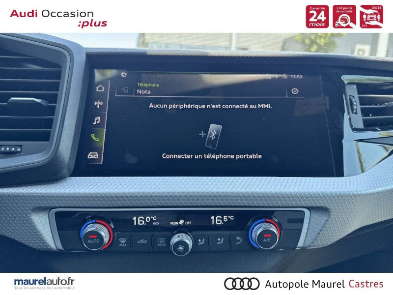 Audi A1 Sportback A1 Sportback 30 TFSI 116 ch S tronic 7 S Line 5p  occasion à Castres - photo n°17