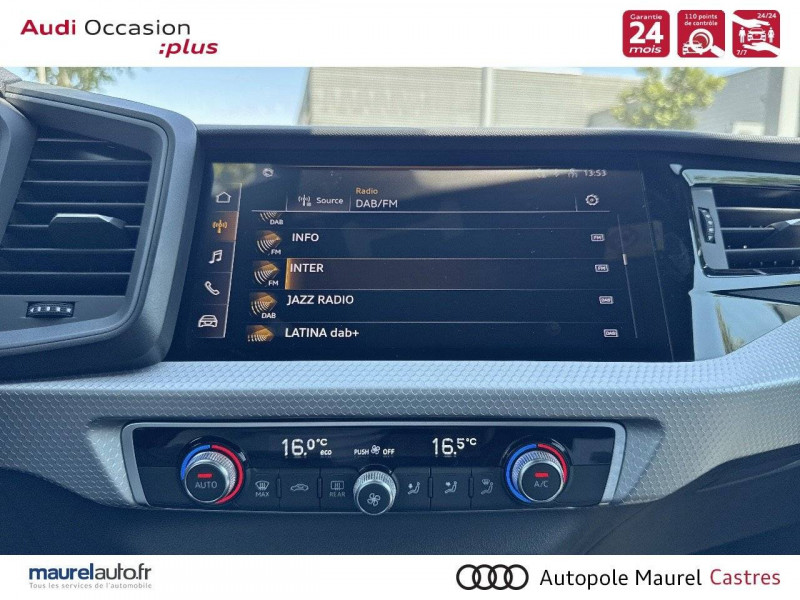 Audi A1 Sportback A1 Sportback 30 TFSI 116 ch S tronic 7 S Line 5p  occasion à Castres - photo n°16