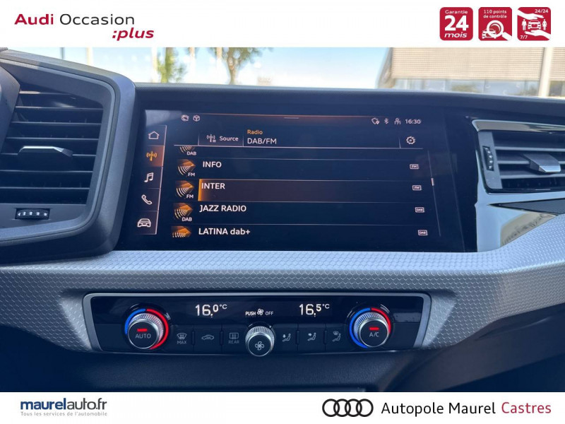 Audi A1 Sportback A1 Sportback 30 TFSI 116 ch S tronic 7 S Line 5p  occasion à Castres - photo n°15