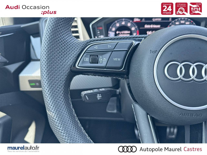 Audi A1 Sportback A1 Sportback 30 TFSI 116 ch S tronic 7 S Line 5p  occasion à Castres - photo n°12