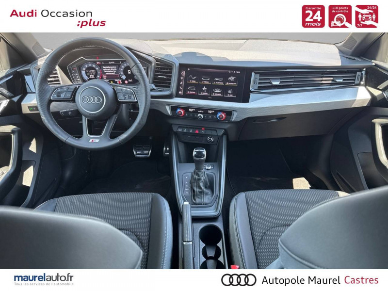 Audi A1 Sportback A1 Sportback 30 TFSI 116 ch S tronic 7 S Line 5p  occasion à Castres - photo n°5