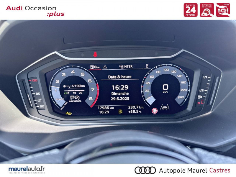 Audi A1 Sportback A1 Sportback 30 TFSI 116 ch S tronic 7 S Line 5p  occasion à Castres - photo n°13