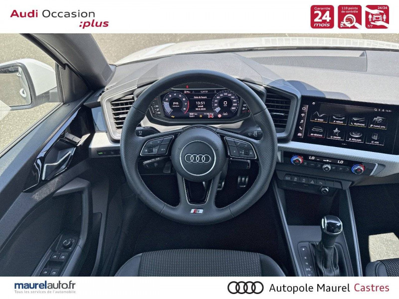 Audi A1 Sportback A1 Sportback 30 TFSI 116 ch S tronic 7 S Line 5p  occasion à Castres - photo n°9