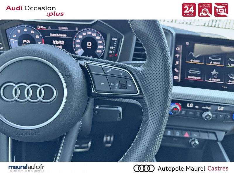 Audi A1 Sportback A1 Sportback 30 TFSI 116 ch S tronic 7 S Line 5p  occasion à Castres - photo n°15