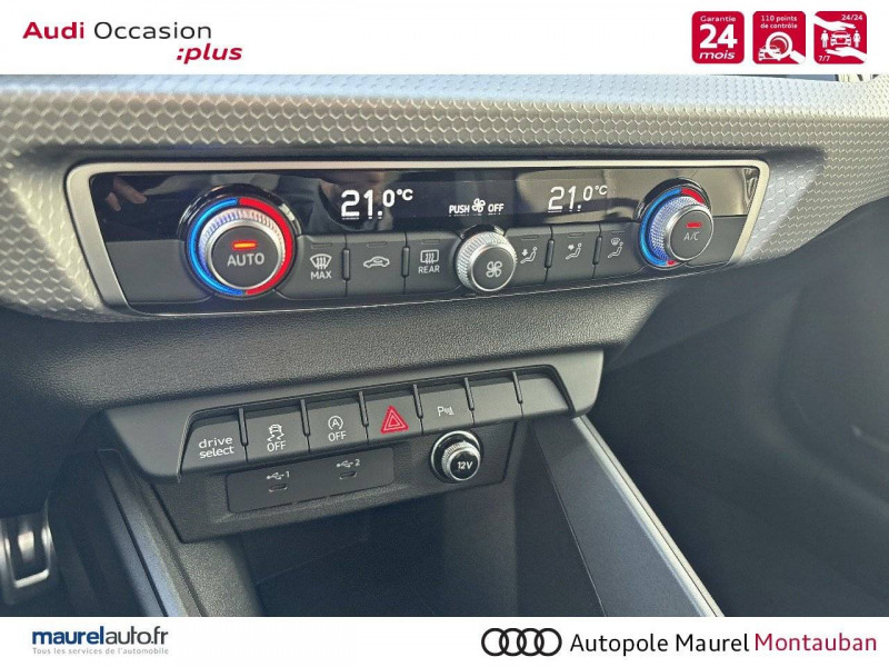 Audi A1 Sportback A1 Sportback 30 TFSI 116 ch S tronic 7 S Line 5p  occasion  Montauban - photo n19