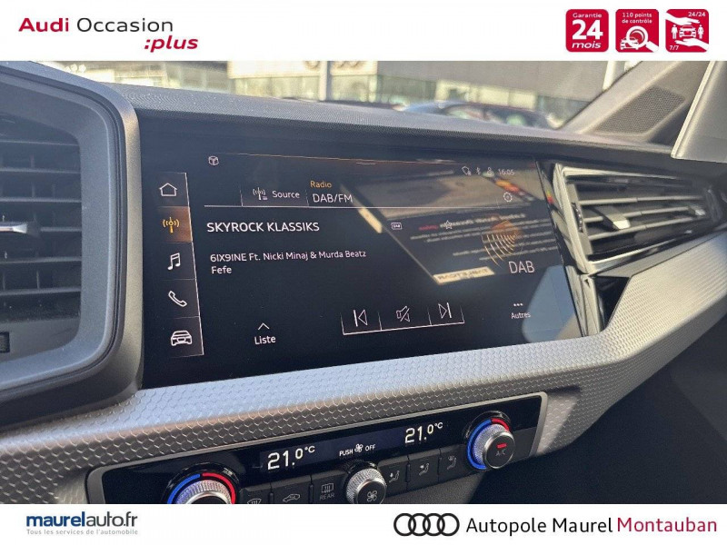 Audi A1 Sportback A1 Sportback 30 TFSI 116 ch S tronic 7 S Line 5p  occasion  Montauban - photo n18