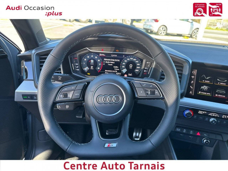 Audi A1 Sportback A1 Sportback 30 TFSI 116 ch S tronic 7 S Line 5p  occasion à Albi - photo n°16