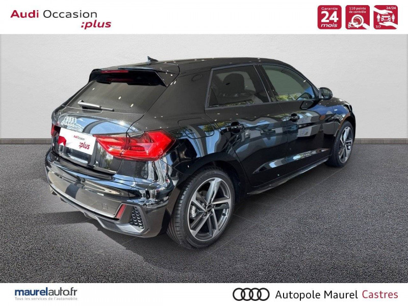 Audi A1 Sportback A1 Sportback 30 TFSI 116 ch S tronic 7 S Line Plus 5p  occasion � Castres - photo n�4