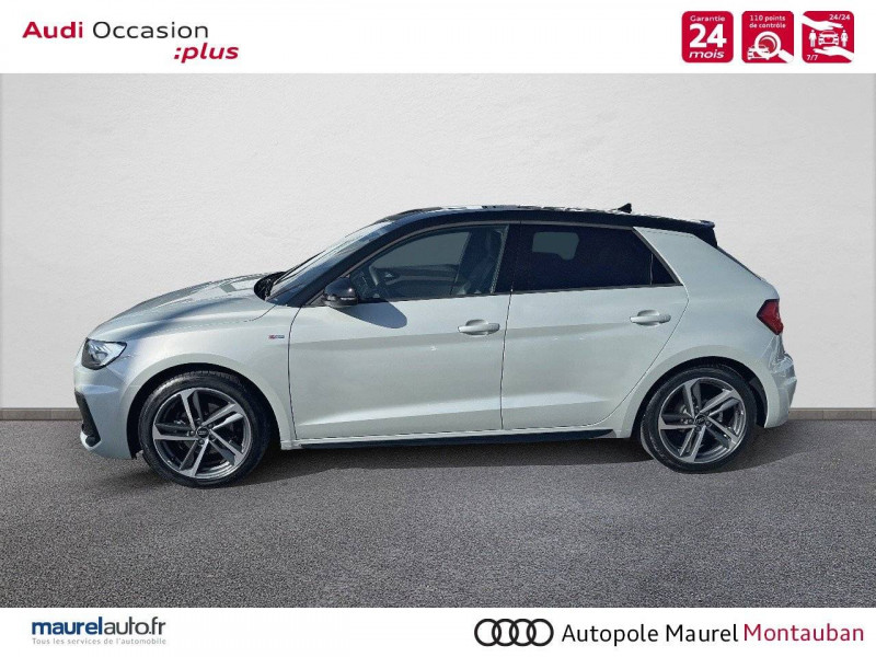 Audi A1 Sportback A1 Sportback 30 TFSI 116 ch S tronic 7 S Line Plus 5p  occasion  Montauban - photo n3