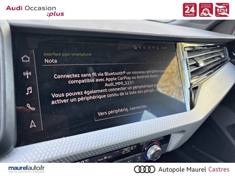 Audi A1 Sportback A1 Sportback 35 TFSI 150 ch S tronic 7 S Line 5p  occasion  Castres - photo n13