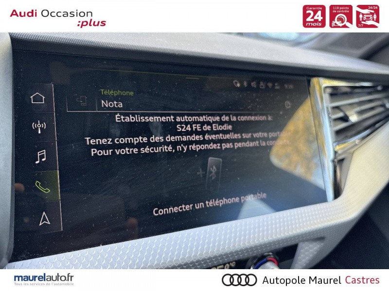 Audi A1 Sportback A1 Sportback 35 TFSI 150 ch S tronic 7 S Line 5p  occasion  Castres - photo n14