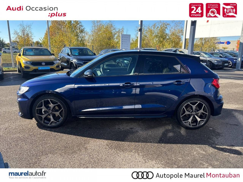 Audi A1 Sportback A1 Sportback 35 TFSI 150 ch S tronic 7 S Line 5p  occasion  Montauban - photo n3