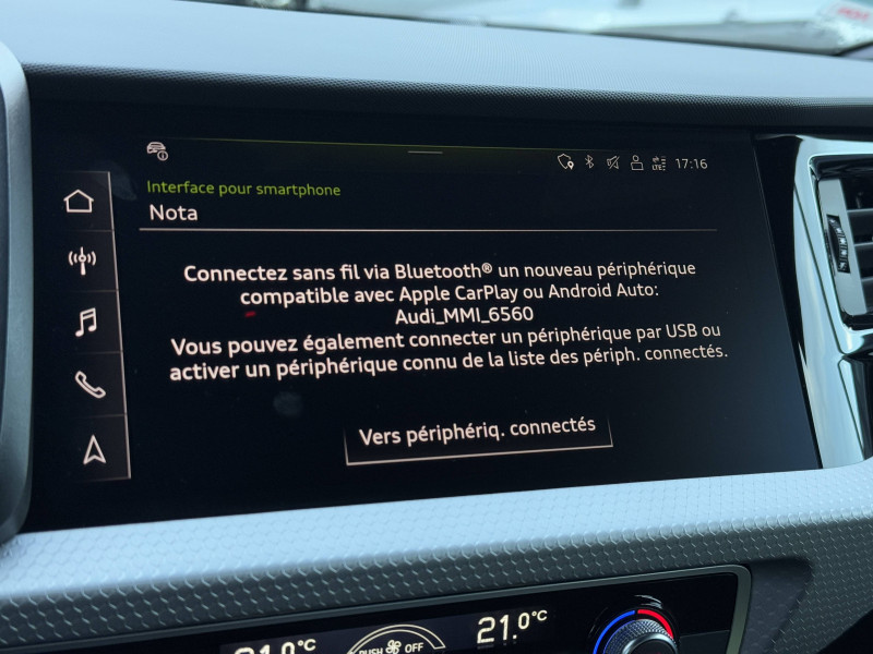 Audi A1 Sportback A1 Sportback 35 TFSI 150 ch S tronic 7 S Line 5p  occasion à Onet-le-Chteau - photo n°13