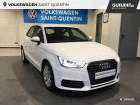 Audi A1 Sportback occasion Blanc année 2017 boite Manuelle Annonce Audi A1 Sportback occasion Essence AUDI A1 SPORTBACK 1.4 TFSI 125 CH BVM6 à Saint-Quentin