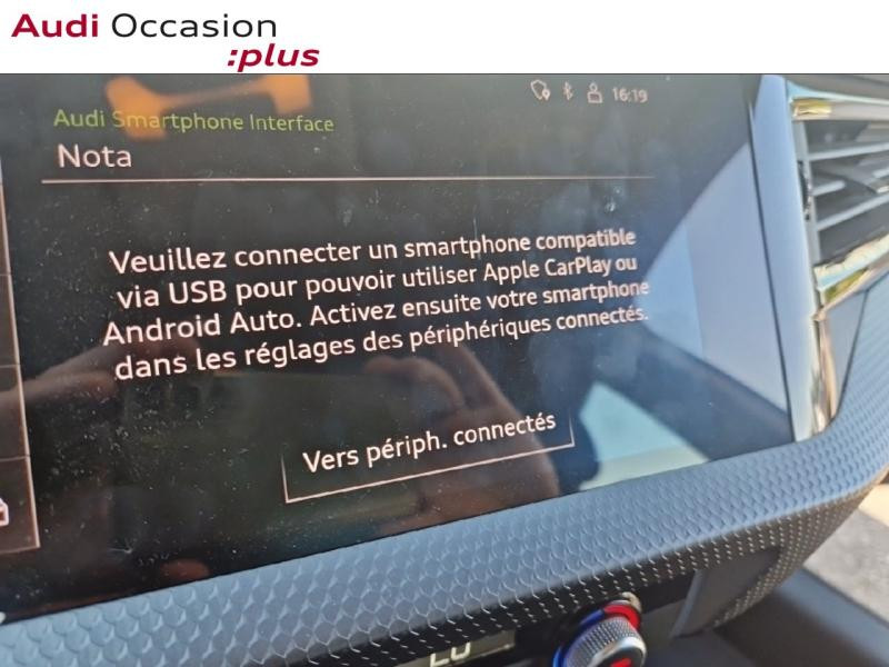 Audi A1 Sportback Sportback 25 TFSI 95ch Advanced 2 S tronic 7  occasion  Villeneuve-d'Ascq - photo n10