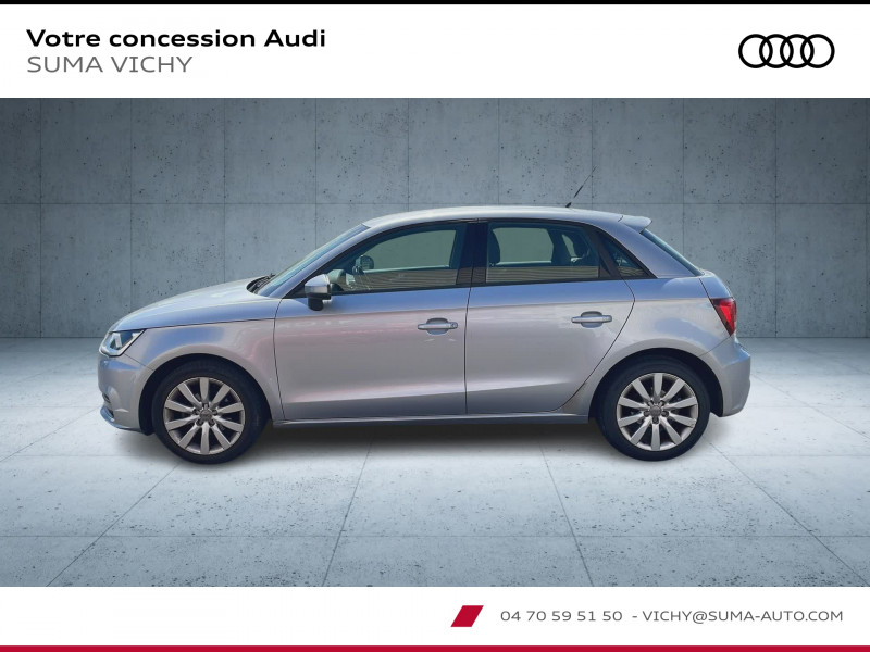 Audi A1 Sportback SPORTBACK A1 Sportback 1.0 TFSI ultra 95  occasion  TOULON SUR ALLIER - photo n2