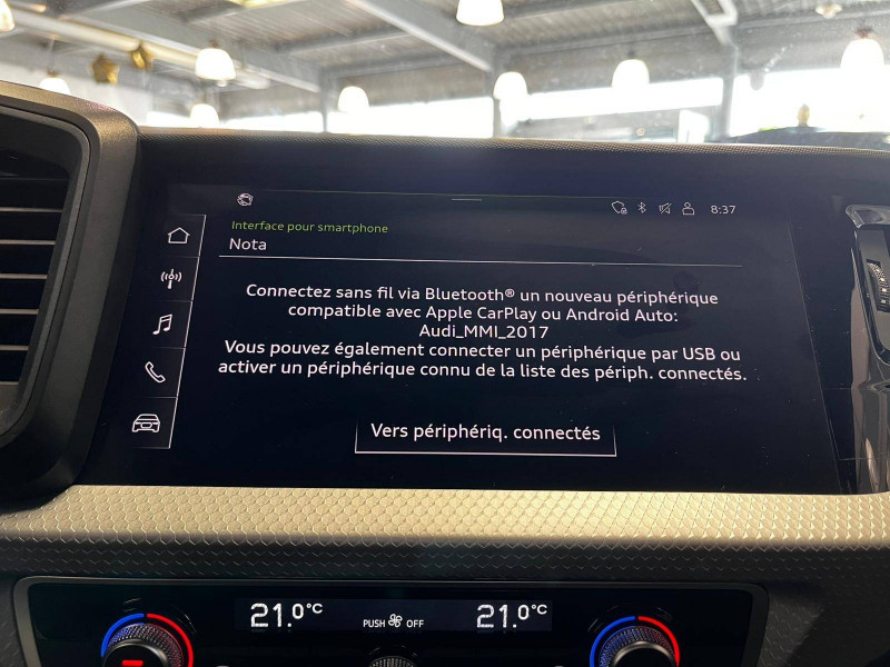 Audi A1 Sportback SPORTBACK A1 Sportback 25 TFSI 95 ch S tronic 7  occasion à Saint Maximin - photo n°9
