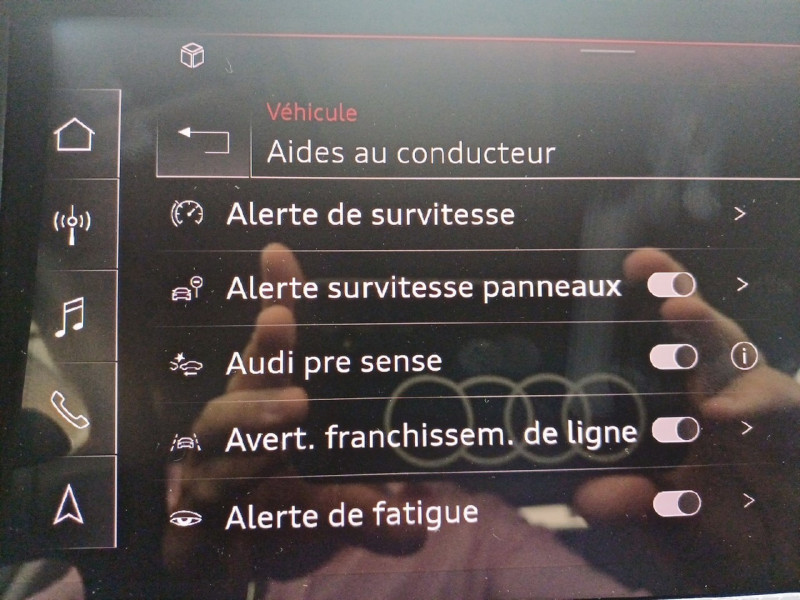 Audi A1 Sportback SPORTBACK A1 Sportback 25 TFSI 95 ch S tronic 7  occasion  Vert Saint Denis - photo n9