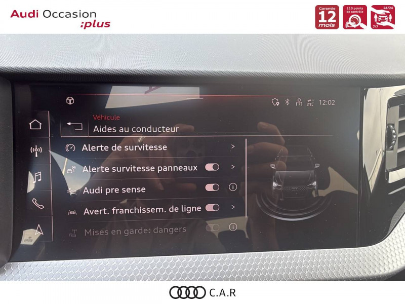 Audi A1 Sportback SPORTBACK A1 Sportback 30 TFSI 116 ch S tronic 7  occasion à CHATEAUBERNARD - photo n°2