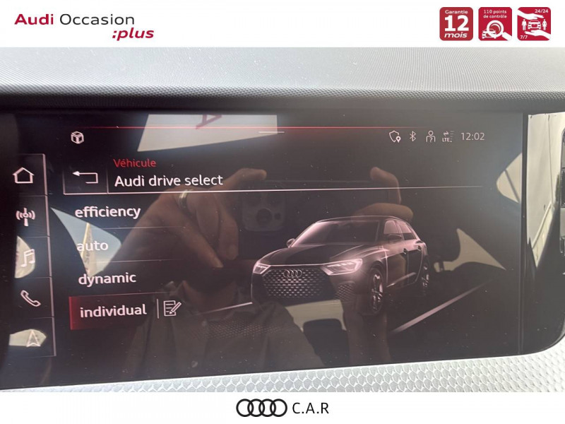 Audi A1 Sportback SPORTBACK A1 Sportback 30 TFSI 116 ch S tronic 7  occasion à CHATEAUBERNARD - photo n°3