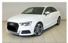 Audi A3 Berline occasion Blanc année 2018 boite Robotisee Annonce Audi A3 Berline occasion Essence 1.5 TFSI 150CH S LINE S TRONIC 7 à Villenave-d'Ornon