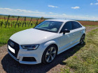 Audi A3 Berline occasion Blanc année 2018 boite Robotisee Annonce Audi A3 Berline occasion Essence 2.0 TFSI 190ch S-line Quattro S-tronic + options à SAINT-GREGOIRE