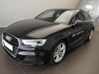 Audi A3 Berline occasion Noir année 2019 boite Robotisee Annonce Audi A3 Berline occasion Essence 35 TFSI 150 ch CoD S line S tronic 7 Euro6d-T à Onet-le-Château