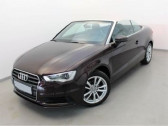Audi A3 Cabriolet occasion année 2015 boite Manuelle Annonce Audi A3 Cabriolet occasion Essence 1.4 TFSI 125 cv à Beaupuy