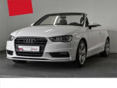 Audi A3 Cabriolet occasion année 2016 boite Automatique Annonce Audi A3 Cabriolet occasion Essence 1.4 TFSI 150 cv à Beaupuy