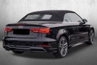 Audi A3 Cabriolet occasion Noir année 2017 boite Robotisee Annonce Audi A3 Cabriolet occasion Essence 1.5 TFSI 150CH COD S LINE S TRONIC 7 à Villenave-d'Ornon