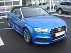 Audi A3 Cabriolet occasion Bleu année 2018 boite Manuelle Annonce Audi A3 Cabriolet occasion Essence 1.5 TFSI 150ch COD Sport à Aurillac