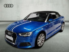 Audi A3 Cabriolet occasion Bleu année 2018 boite Automatique Annonce Audi A3 Cabriolet occasion Diesel 2.0 TDI 184 S Tronic à Beaupuy