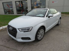 Audi A3 Cabriolet occasion Blanc année 2018 boite Automatique Annonce Audi A3 Cabriolet occasion Diesel 35 TDI 150 S TRONIC DESIGN GPS LEDS Radars à Lescure-d'Albigeois