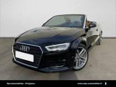 Audi A3 Cabriolet occasion année 2017 boite Sequentielle Annonce Audi A3 Cabriolet occasion Diesel A3 Cabriolet 2.0 TDI 184 S tronic 7 Quattro Design Luxe 2p à Trelissac