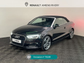 Audi A3 Cabriolet occasion année 2019 boite Automatique Annonce Audi A3 Cabriolet occasion Essence A3 Cabriolet 2.0 TFSI 190 S tronic 7 Quattro Design Luxe à Rivery