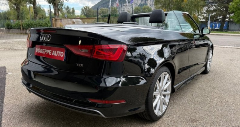 Audi A3 Cabriolet CABRIOLET 2.0 TDI 150CH AMBITION LUXE/ S LINE / CRITAIR 2 / 2016 - photo n°4 Audi A3 Cabriolet CABRIOLET 2.0 TDI 150CH AMBITION LUXE/ S LINE / CRITAIR 2 /  occasion à Moirans - photo n°4