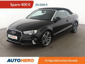 Audi A3 Cabriolet occasion année 2020 boite Manuelle Annonce Audi A3 Cabriolet occasion Essence TFSI 150 à L'Union