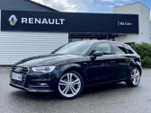 Audi A3 Sportback occasion Noir année 2016 boite Robotisee Annonce Audi A3 Sportback occasion Essence 1.4 TFSI 150ch ultra COD S line S tronic 7 à Castelmaurou