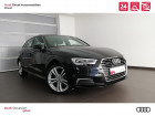 Audi A3 Sportback occasion Noir année 2017 boite Robotisee Annonce Audi A3 Sportback occasion Hybride 1.4 TFSI 204ch e-tron S line S tronic 6 à Brest