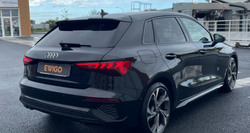 Audi A3 Sportback 1.5 35 TFSI 150 HYBRID MHEV S-LINE EDITION S-TRONIC BVA 2020 - photo n°7 Audi A3 Sportback 1.5 35 TFSI 150 HYBRID MHEV S-LINE EDITION S-TRONIC BVA  occasion à CHOLET - photo n°7