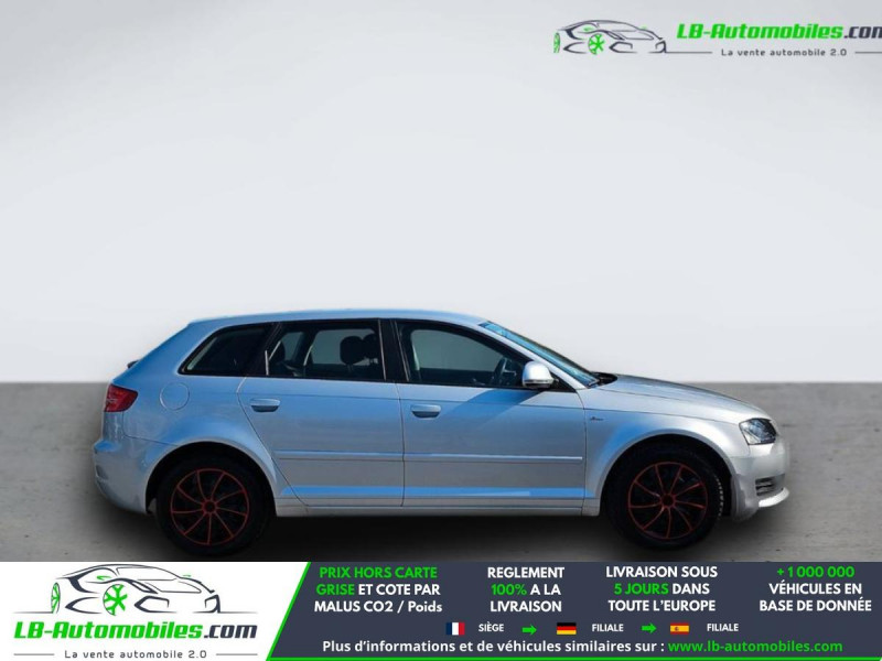 Audi A3 Sportback 1.6 102 BVA  occasion � Beaupuy - photo n�5
