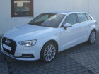 Audi A3 Sportback occasion Blanc année 2017 boite Automatique Annonce Audi A3 Sportback occasion Diesel 1.6 TDI 110 S Tronic à Beaupuy