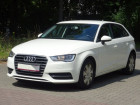 Audi A3 Sportback occasion Blanc année 2014 boite Automatique Annonce Audi A3 Sportback occasion Diesel 1.6 TDI 110 S Tronic à Beaupuy