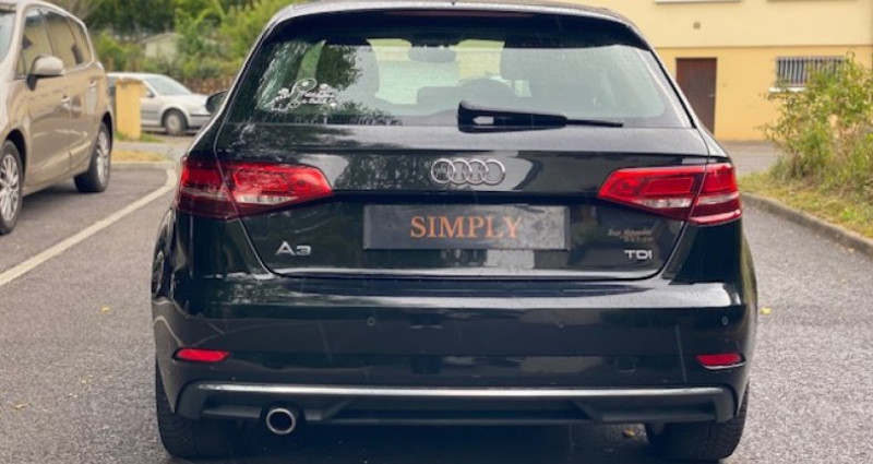 Audi A3 Sportback 1.6 TDI 116 S tronic 7 Design 2017 - photo n°6 Audi A3 Sportback 1.6 TDI 116 S tronic 7 Design  occasion à allonzier de la caille - photo n°6