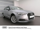 Audi A3 Sportback occasion Argent année 2017 boite Robotisee Annonce Audi A3 Sportback occasion Diesel 1.6 TDI 116ch Business line S tronic 7 à Brest