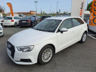 Audi A3 Sportback occasion Blanc année 2018 boite Manuelle Annonce Audi A3 Sportback occasion Diesel 1.6 TDI 116ch à Albi