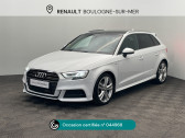 Audi A3 Sportback occasion année 2017 boite Automatique Annonce Audi A3 Sportback occasion Diesel 2.0 TDI 150ch FAP S line S tronic 6 à Boulogne-sur-Mer