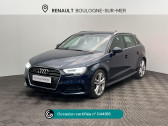 Audi A3 Sportback occasion année 2018 boite Automatique Annonce Audi A3 Sportback occasion Diesel 2.0 TDI 184ch S line quattro S tronic 6 à Boulogne-sur-Mer