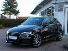 Audi A3 Sportback occasion Noir année 2017 boite Automatique Annonce Audi A3 Sportback occasion Essence 2.0 TFSI Quattro 190 S Line S Tronic à Beaupuy